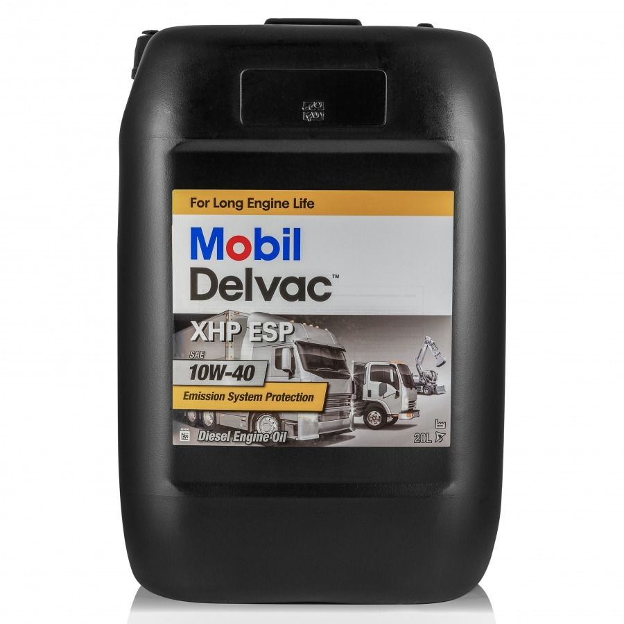 Моторное масло Mobil Delvac XHP ESP 10W-40 20 л